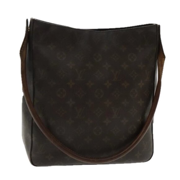 LOUIS VUITTON Monogram Looping GM Shoulder Bag M51145 LV Auth 94798 - Picture 1 of 15